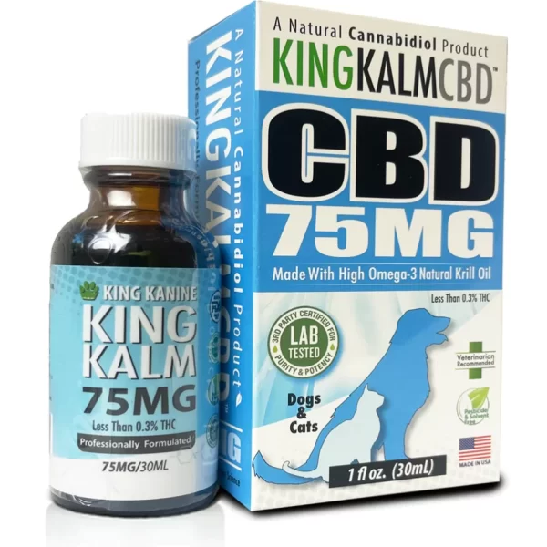 KING KALM™ CBD Oil For Small Size Dog & Cat Formula