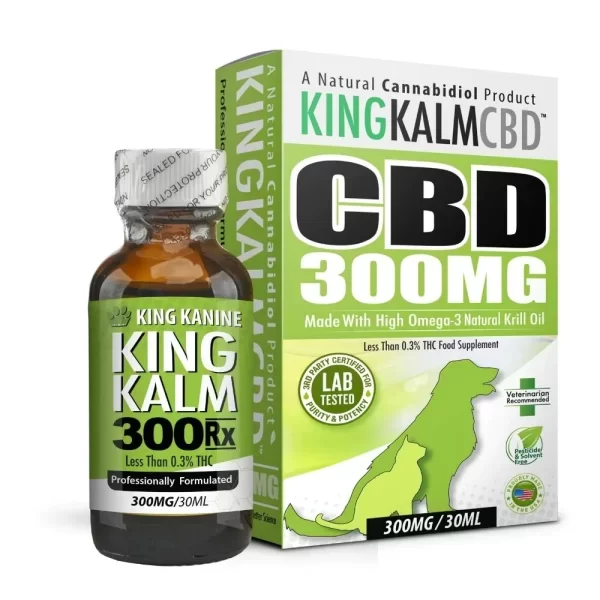 KING KALM™ CBD Oil For Medium Size Dog & Cat Formula