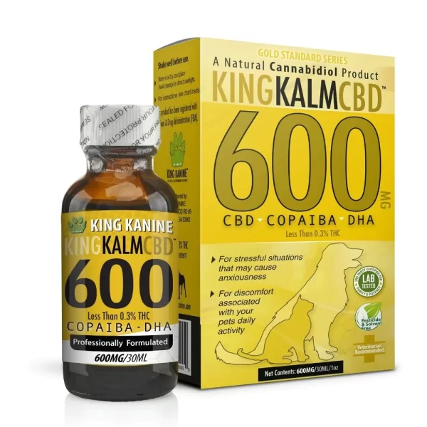 KING KALM™ CBD Oil For Large Size Dog & Cat Formula