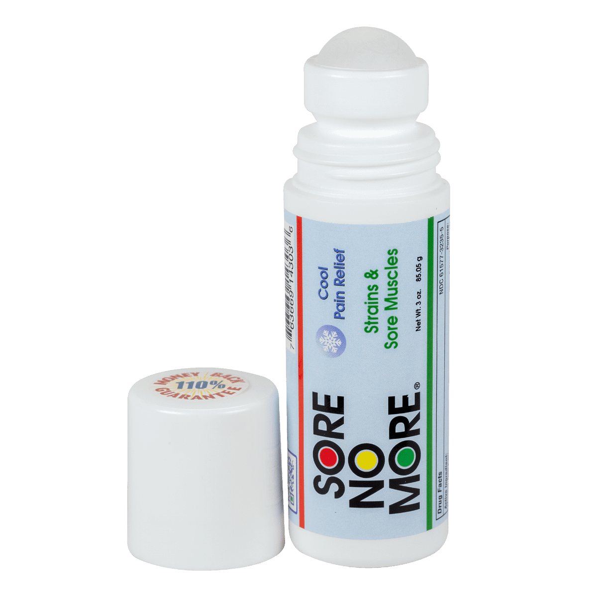Roll-On Sore No More® Cool Pain Relief Therapy